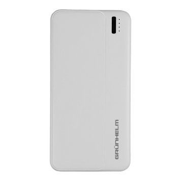 Power Bank, Портативна батарея 10.000 mAh, білий - GP-10W (GRUNHELM) 137518 фото