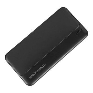 Power Bank, Портативна батарея 10.000 mAh, чорний - GP-10B (GRUNHELM) 137520 фото