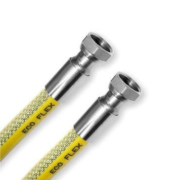 Шланг для газу eco-flex ЄВРО 1/2'' ВВ 125 см 000007290 фото