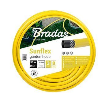 Шланг для поливу SUNFLEX 3/4&Prime; - 30м Bradas Польща жовтий WMS3/430 25667 фото